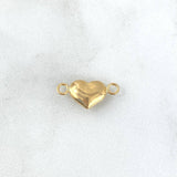 Herraje Corazón 0.5gr / 3/4 in / Oro Amarillo 18K ©