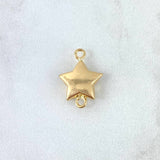Charm Star 0.6gr / 1.7cm / Yellow Gold Stamped ©