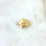 Charm Star 0.6gr / 1.7cm / Yellow Gold Stamped ©