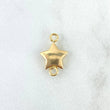 Charm Star 0.45gr / 1.5cm / Yellow Gold Stamped ©