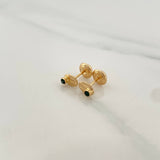 Topos Granos de Café 0.6gr / 2.8mm Oro Amarillo 18K &