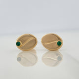 Topos Granos de Café 0.9gr / 3mm Oro Amarillo 18K &