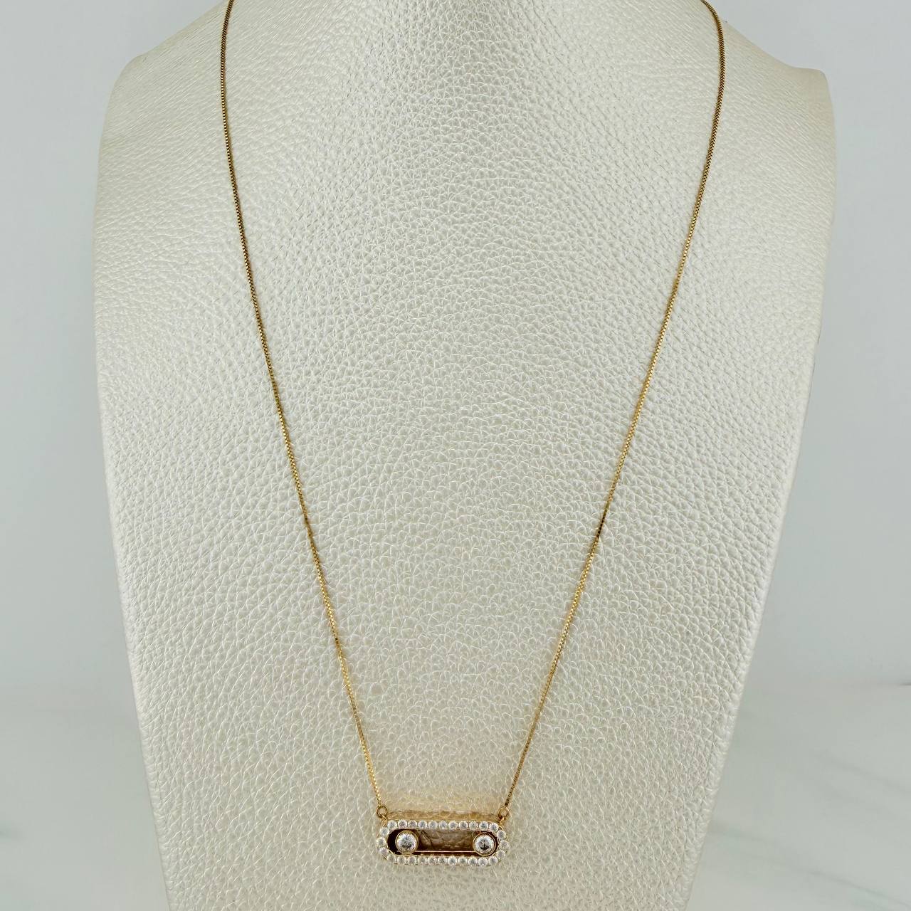 Cadena Veneciana MSK 3.5gr / 18 1/2 in / 0.53mm Oro Amarillo +4 18K %