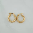 Candongas Fenix 1.2gr / 3/4 in / Oro Amarillo 18K %