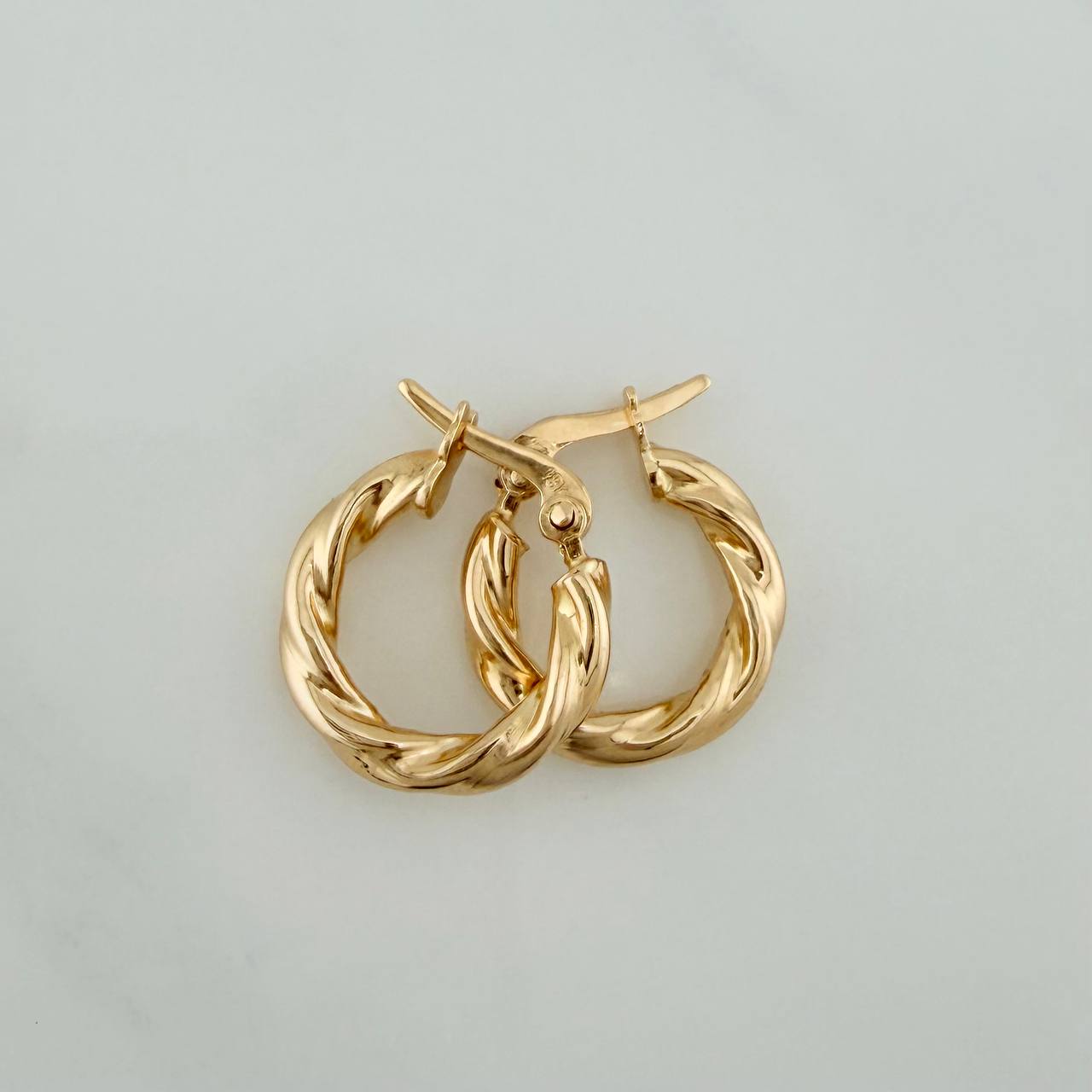 Candongas Fenix 1.2gr / 3/4 in / Oro Amarillo 18K %