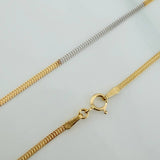 Cadena Sedusa 1.35gr / 16 in / 1.6mm Tres Oros +3 18K &