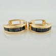Hoop Earrings Carril 1.7 g / 1/2 in 18K Yellow Gold