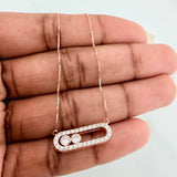 Cadena Veneciana MSK 3.45gr / 18 3/4 in / 0.6mm Oro Rosa +4 18K &