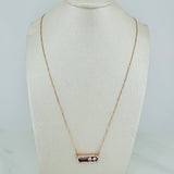 Cadena Veneciana MSK 3.45gr / 18 3/4 in / 0.6mm Oro Rosa +4 18K &