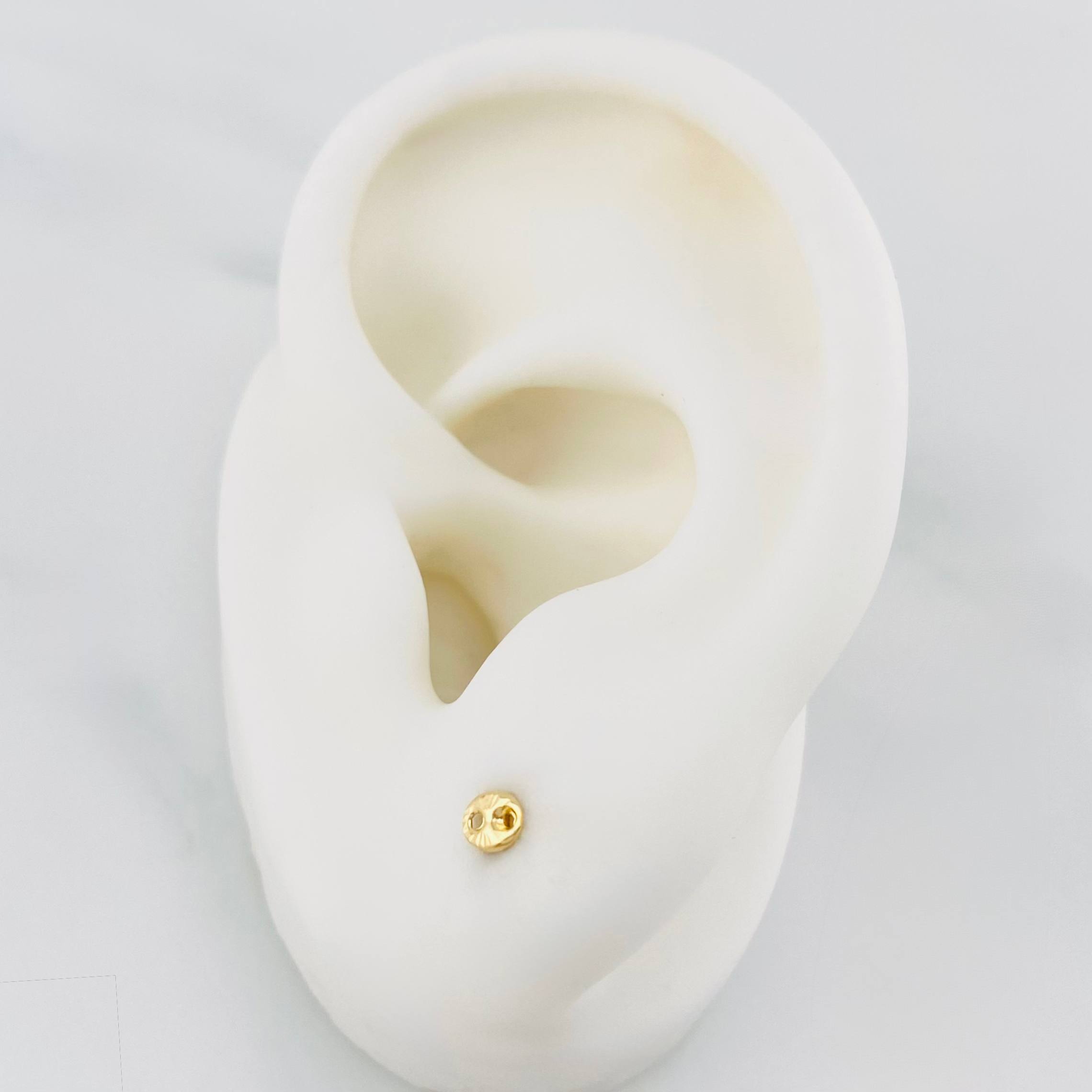 Topos Gc 0.5 g / in / 3.6 mm Oro Amarillo 18K