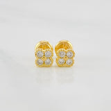 Topos Trebol 1.15 g / in / 5.33 mm Oro Amarillo 18K