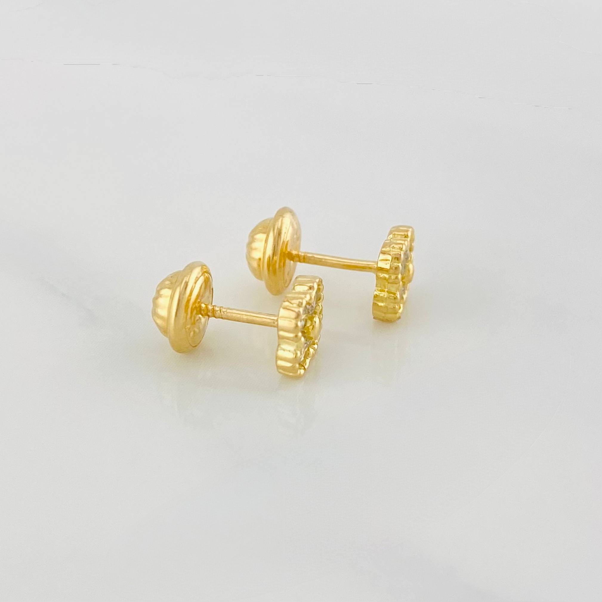 Topos Trebol 1.15 g / in / 5.33 mm Oro Amarillo 18K