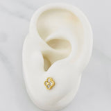 Topos Trebol 1.15 g / in / 5.33 mm Oro Amarillo 18K