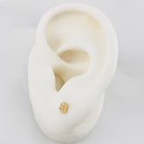 Topos Trebol 0.7 g / in / 3.6 mm Oro Amarillo 18K