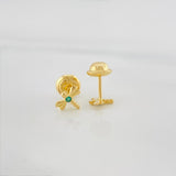 Topos Libelula 0.7 g / in / 5.52 mm Oro Amarillo 18K