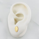 Topos Virgen Guadalupe 0.7 g / in / 8.2 mm Oro Amarillo 18K