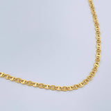 Cadena Escalera Volga 2.7gr / 19 3/4 in / 2.65mm Oro Amarillo +3 18K %