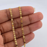 Cadena Escalera Volga 2.7gr / 19 3/4 in / 2.65mm Oro Amarillo +3 18K %