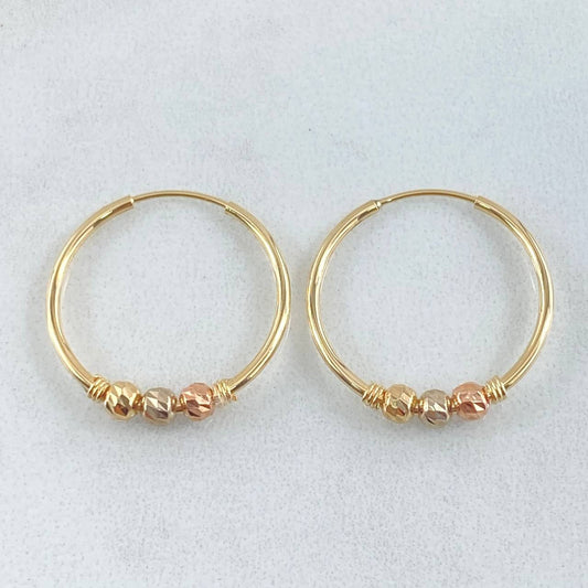 Hoop Earrings Hoop 1.5gr / 2cm / 18K Gold