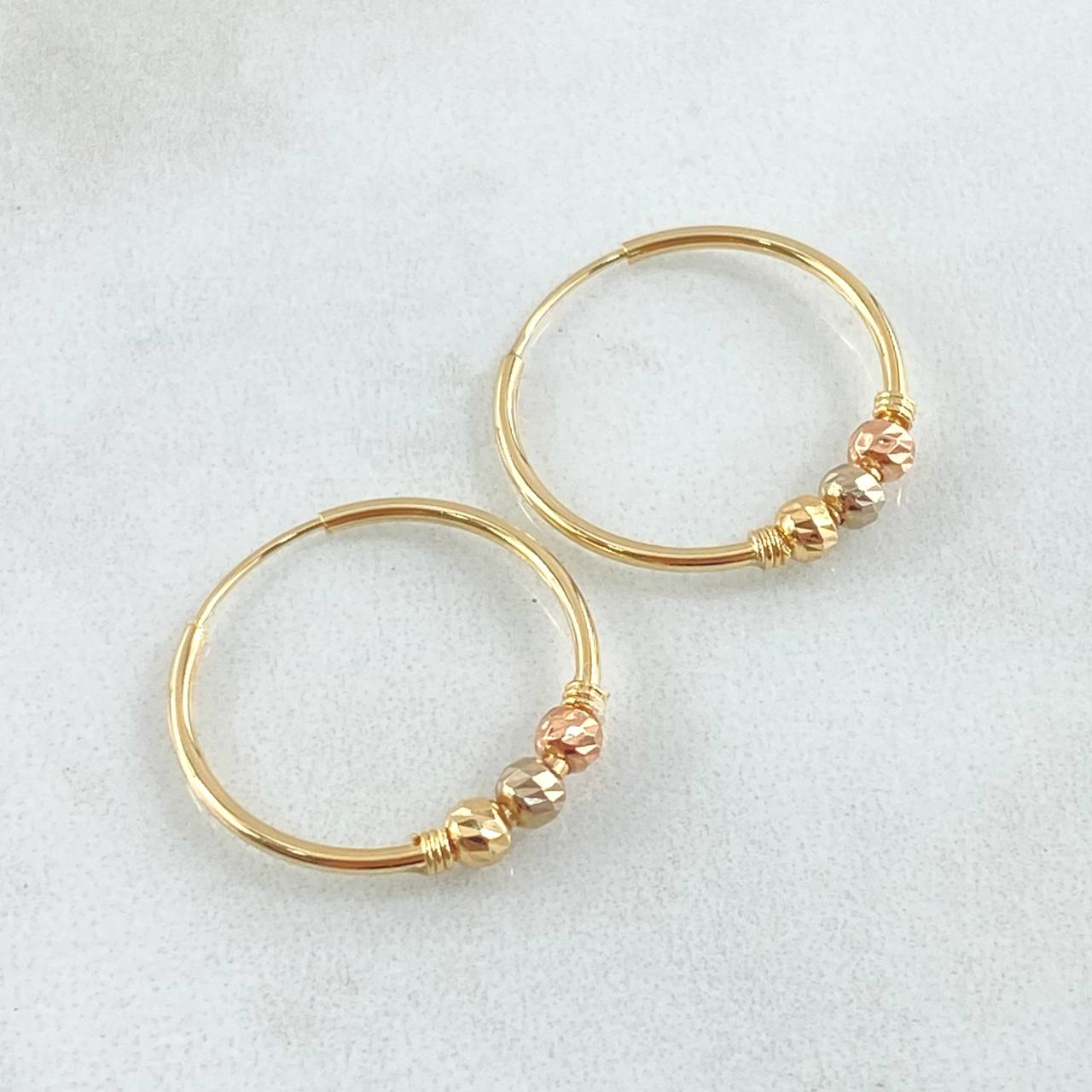 Hoop Earrings Hoop 1.5gr / 2cm / 18K Gold