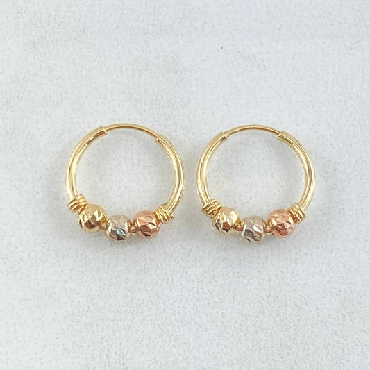 Hoop Earrings Hoop 1.05gr / 1.3cm (0.5in) / 18K Gold