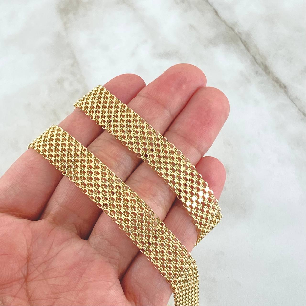 Bismark Chain 15.05gr / 23.6in / +0 18K Gold ©