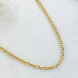 Cadena Cubana 4.25gr / 60cm / +0 Oro 18K