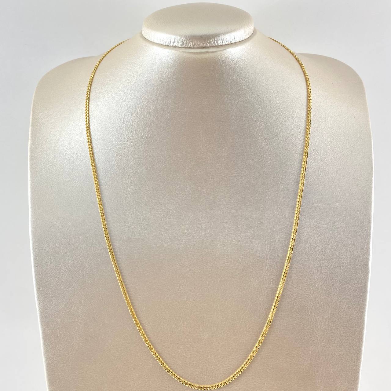 Cadena Cubana 4.25gr / 60cm / +0 Oro 18K