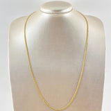 Cadena Cubana 4.25gr / 60cm / +0 Oro 18K