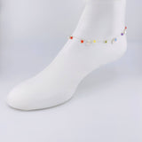 Anklet with Hanging Butterflies 3.55g / 10 1/2 in / 1.2mm Silver 925