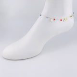 Anklet with Hanging Butterflies 3.55g / 10 1/4 in / 1.2mm Silver 925