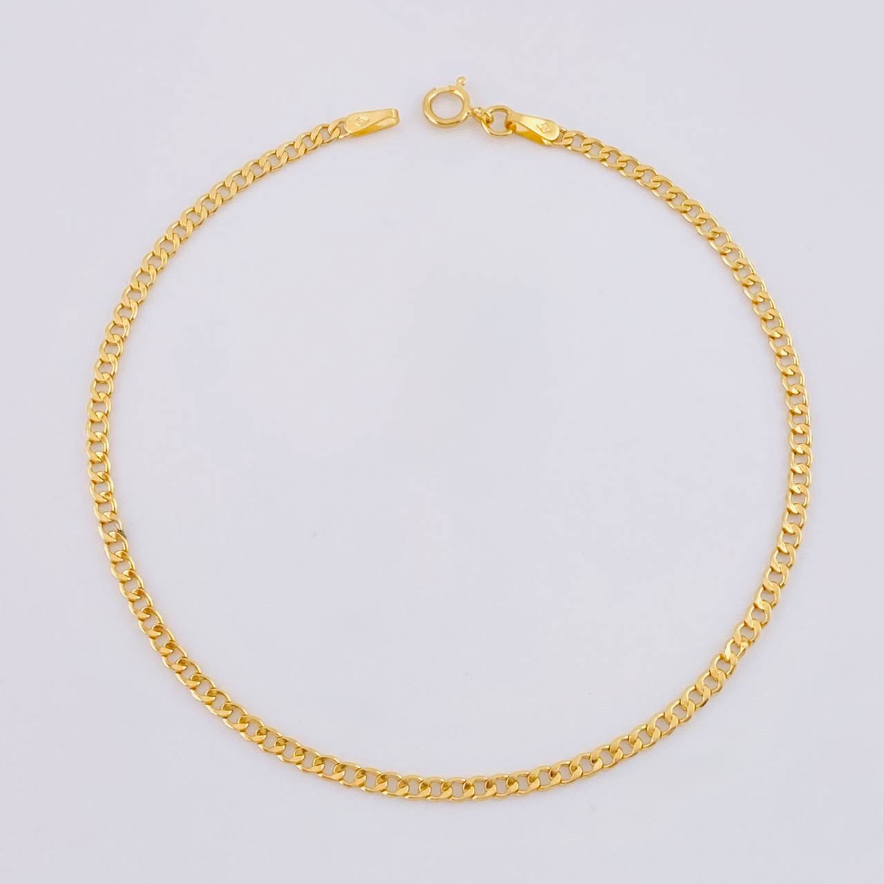 Pulso Cubano 0.8g / 7 1/2 in / 2mm Oro Amarillo 18K (Oferta)