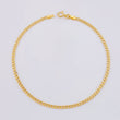 Pulso Cubano 0.8g / 7 1/2 in / 2mm Oro Amarillo 18K (Oferta)