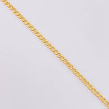 Pulso Cubano 0.8g / 7 1/2 in / 2mm Oro Amarillo 18K (Oferta)