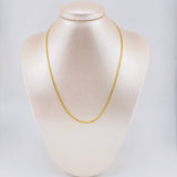 Cuban Links 2.35g / 18 in / 2.5mm Yellow Gold 18K