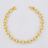 Pulso GC 12.25g / 7 1/4 in / 6.1mm Plata Vermeil 925