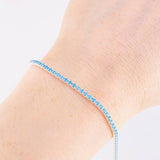 Tennis Bracelet 3.15g / 7 3/4 in / 2.2mm Silver 925