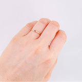 Anillo Rombo Tupido 1.35g / T5 3/4 Oro Amarillo 18K