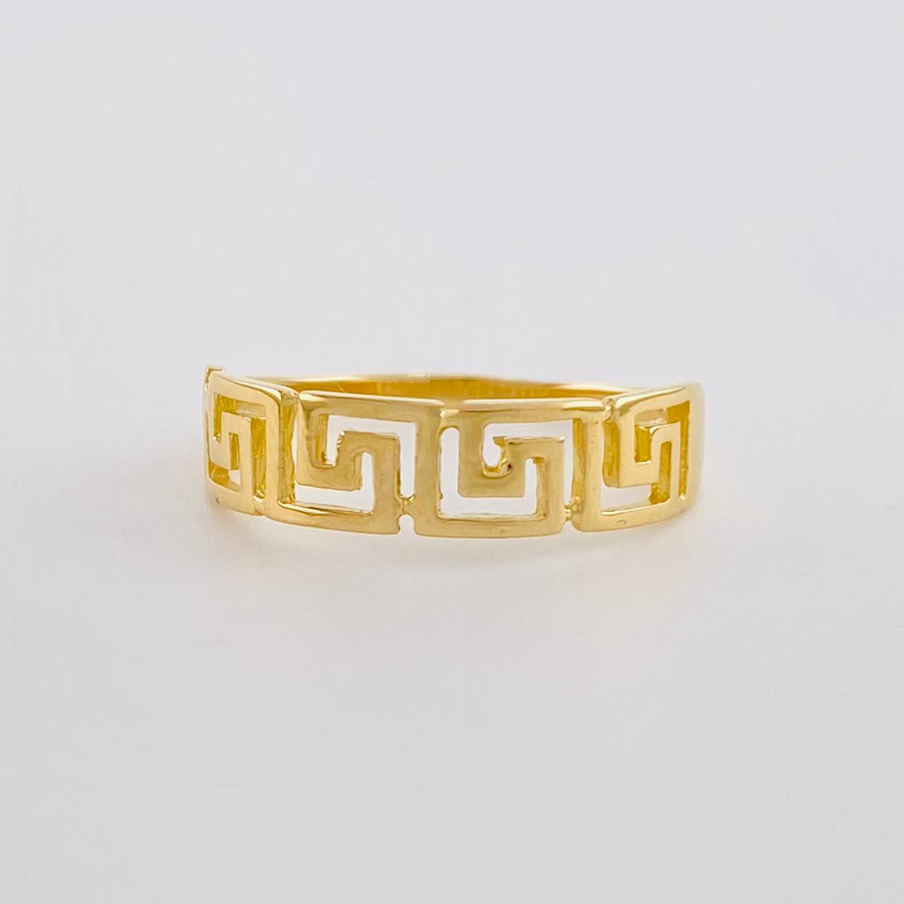 Anillo Laberinto 1.95g / T6 1/2 Oro Amarillo 18K