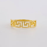 Anillo Laberinto 2g / T6 1/4 Oro Amarillo 18K