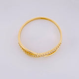 Anillo Filigrana Cruzado 1.4g / T7 1/2 Oro Amarillo 18K