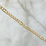 Cadena Lumachina Cubana 14.45gr / 60cm / 4.5mm Oro Amarillo +3