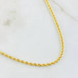 Rope Chain 6.85gr / 29.5in / 18K Gold +3$