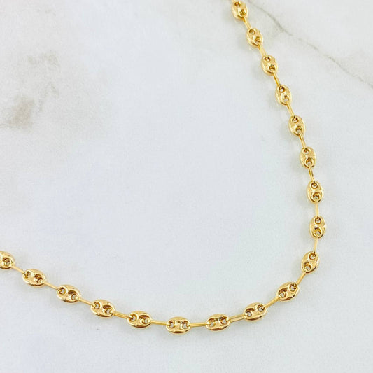 Cadena GC 7.5gr / 23 1/2 in / 3.9mm Oro Amarillo 18K