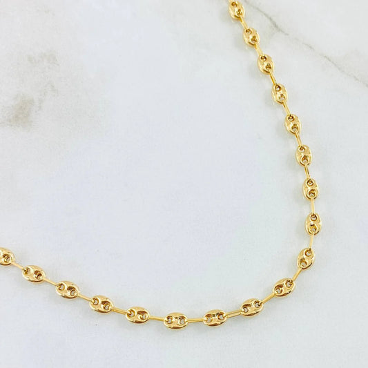 Cadena Gc 10 g / 23 3/4 in / 4.8 mm Oro Amarillo 18K