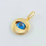 Dije Ojo Turco 1gr / 2.1cm / Oro Amarillo +4 18K ©
