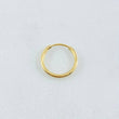 Smooth Hoop Piercing 0.25gr / 0.4in / 18K Gold (Jewelry) ©