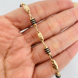 Pulso Rustica Corona 4.5g / 7 3/4 in / 3.9mm Oro Amarillo 18K