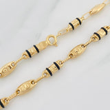 Pulso Rustica Corona 4.65g / 7 3/4 in / 4.3mm Oro Amarillo 18K