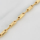 Pulso Rustica Tribal 5.15g / 8 1/2 in / 3.5mm Oro Amarillo 18K